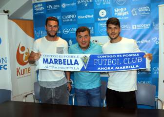 El Marbella de Alexander Grinberg presentó a José Cruz y José Ramón