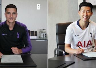 Lamela y Son renuevan sus contratos con el Tottenham