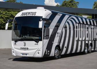 Los sueños de Cristiano viajarán en este nuevo autobús de la Juve