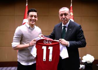 El Gobierno turco llamó a Özil para expresarle su apoyo