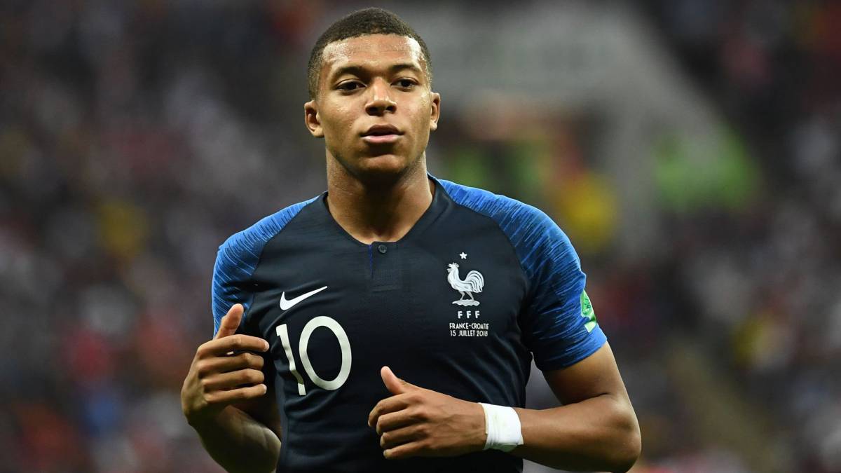 Kylian Mbappé, Francia-Croacia, final Mundial 2018.