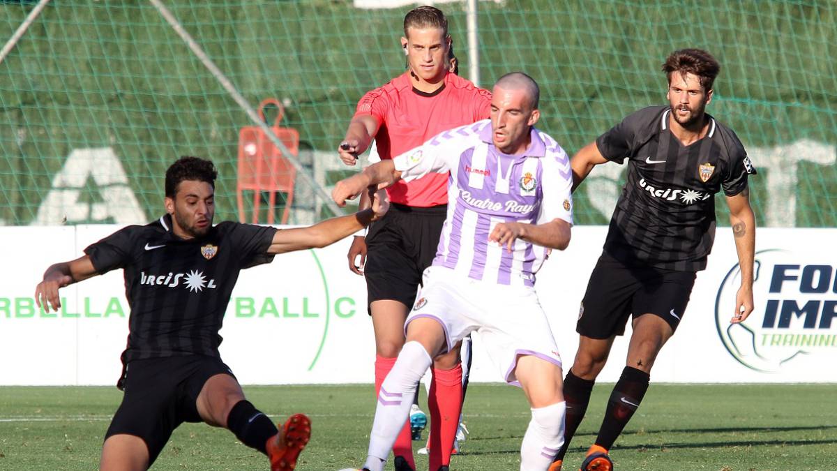 El Valladolid se impone por la mínima al Almería