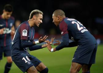 Mbappé desplaza a Neymar