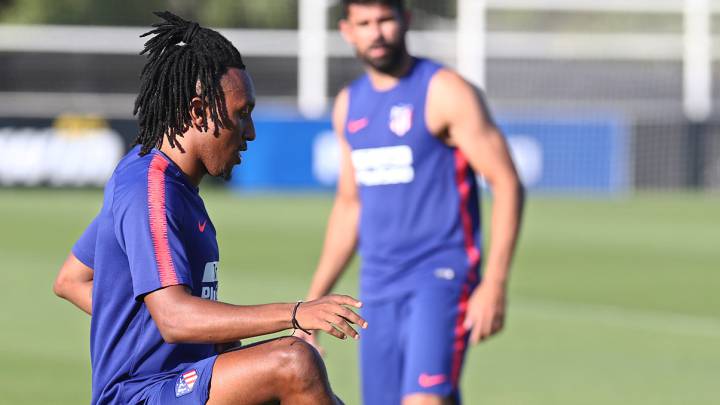 Gelson Martins con el Atlético.