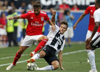 Castillo participa en derrota por penales del Benfica ante la Juve