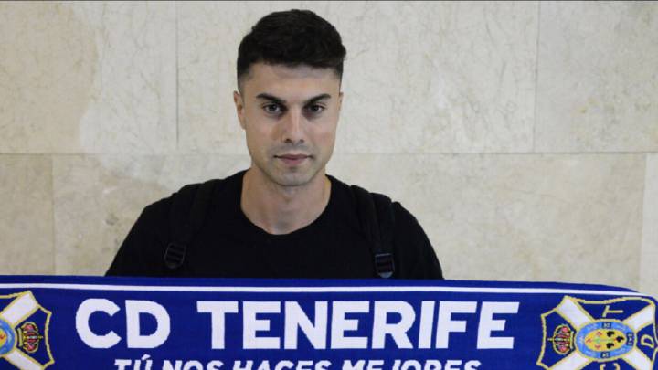 Naranjo: "Venir al Tenerife siempre fue mi primera opción"