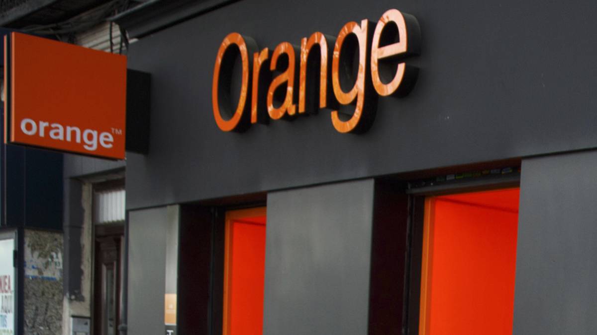 Imagen de una tienda de Orange.