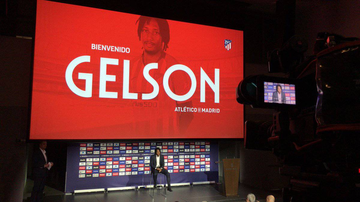 Camiseta Atlético de Madrid Gelson Camiseta Atlético de Madrid Gelson