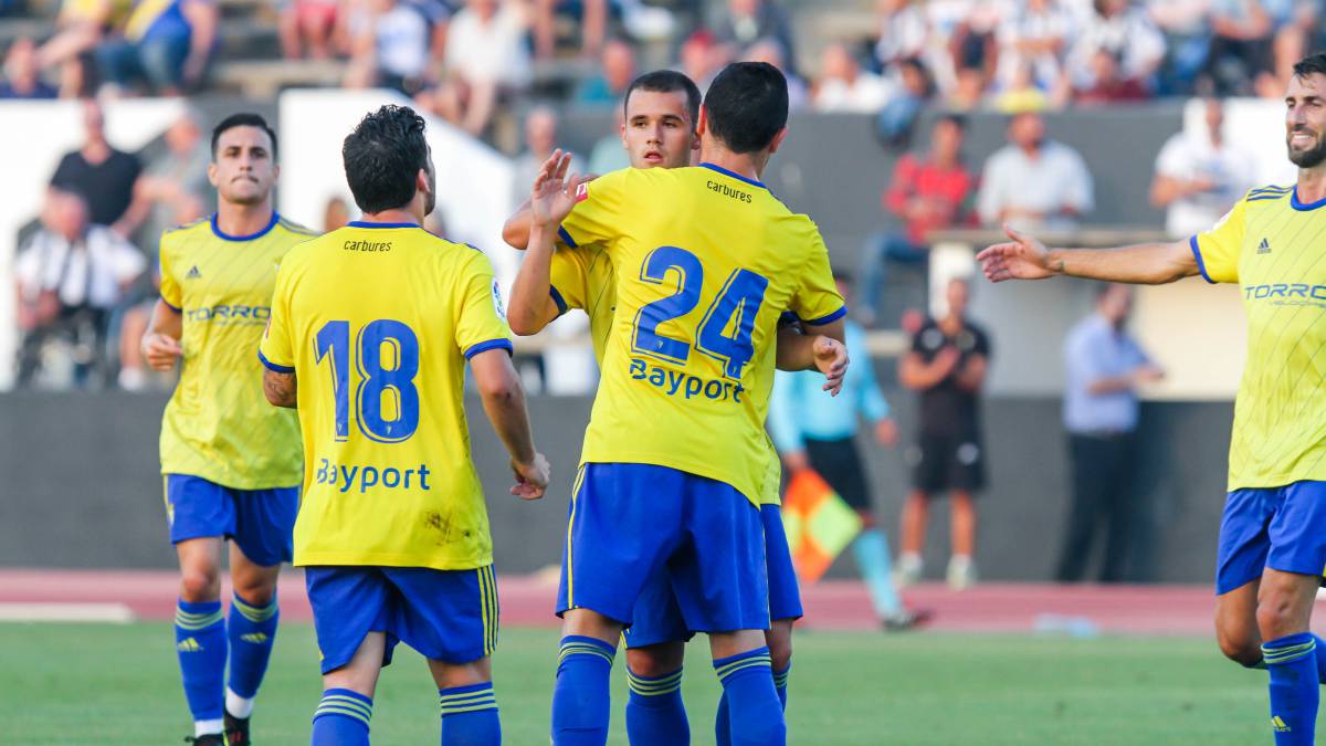 Gol de Aketxe en Cádiz.