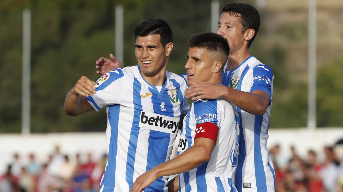El Leganés goleó al Zaragoza 2-5 en un amistoso de pretemporada.