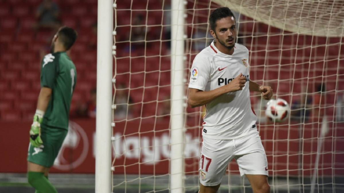 El Sevilla se impuso 2-1 al Extremadura en un amistoso de pretemporada.