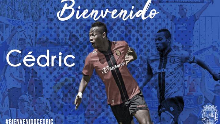 Cedric, nuevo jugador del Fuenlabrada.