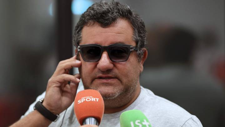 El agente del francés se reunió con el Barça para trazar la hoja de ruta para su fichaje. Según Tuttosport, presentará al United una oferta de 112 millones de € para adelantarse a la Juve.