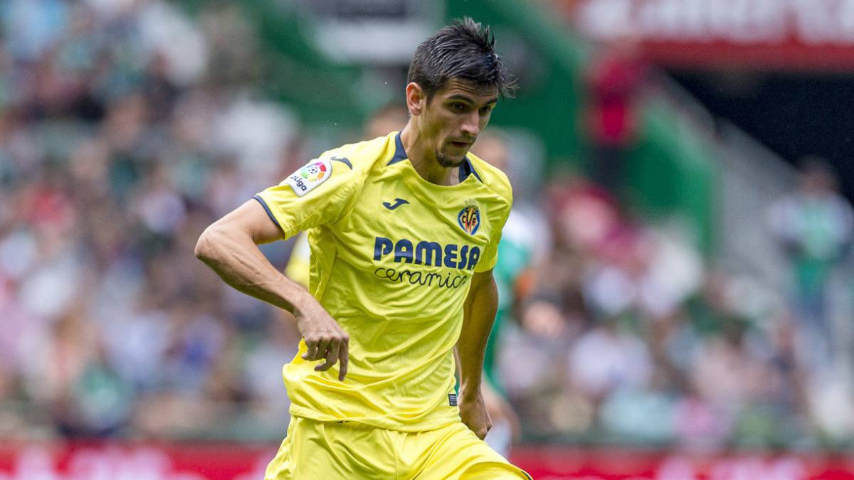 Gerard Moreno con el Villarreal.