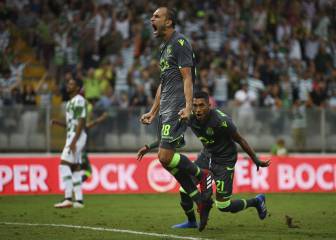 El Sporting vence al Moreirense y el Oporto es el primer líder