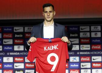 Atlético new boys Kalinic and Arias officially presented