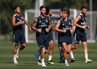 Marcelo and Casemiro the two doubts in Lopetegui's first official starting eleven