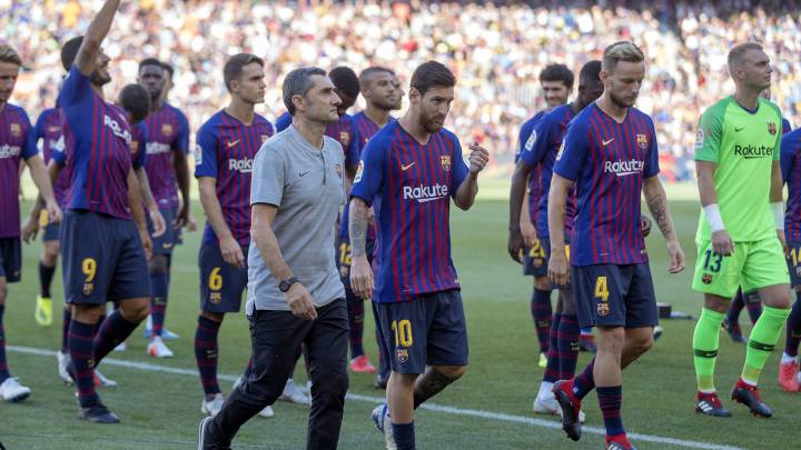 Valverde en la presentación.