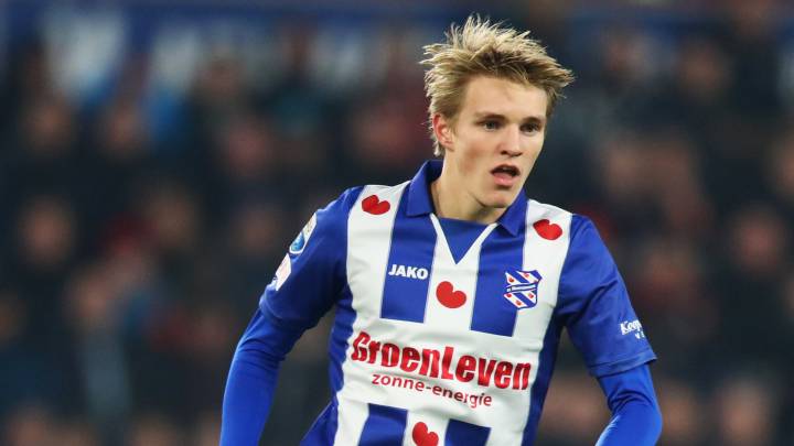 Odegaard en el Heerenveen.