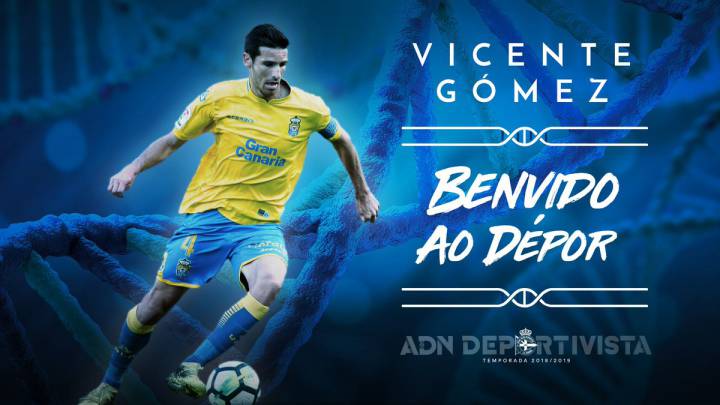Vicente Gómez ficha por el Deportivo