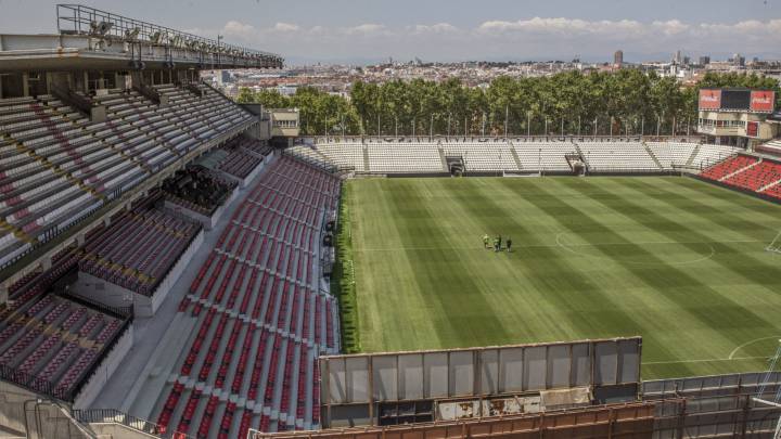 Así estaba Vallecas 24 horas antes del Rayo-Sevilla.