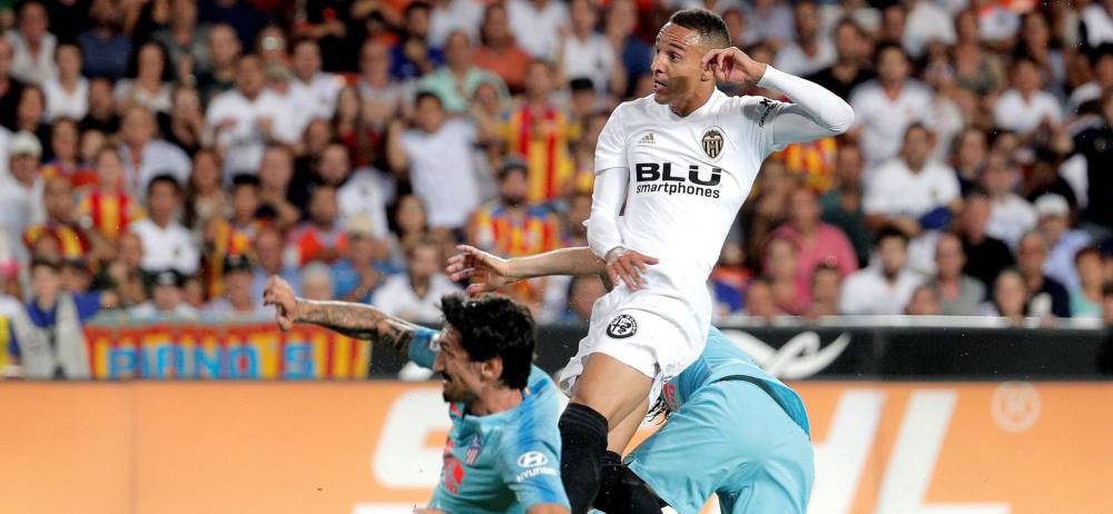 El gol de Rodrigo ante el Atlético.