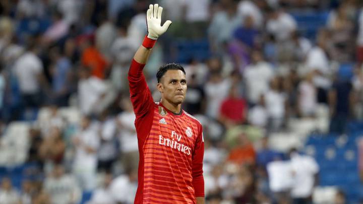 El City se fija en Keylor Navas para suplir al lesionado Bravo.