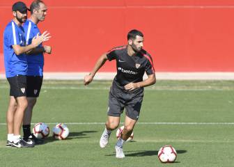 Gonalons entra en la lista del Sevilla para viajar a Olomouc