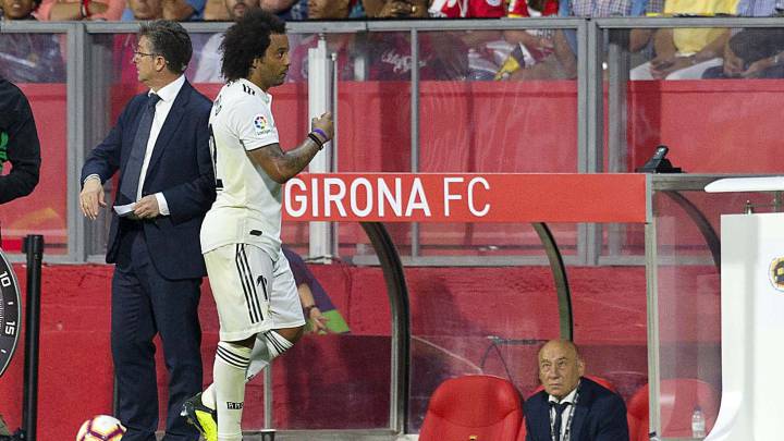 Marcelo on his substitution: "It surprised me but I respect it"