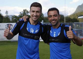 Gabi y Xavi brillan en la Champions de Asia con Al Sadd