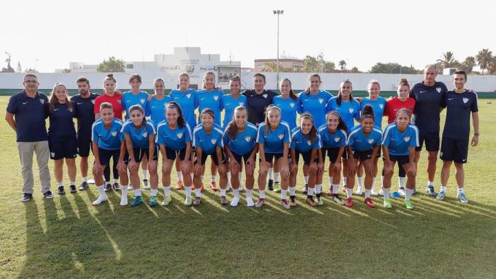 El Málaga pone a la venta las camisetas de su equipo femenino
