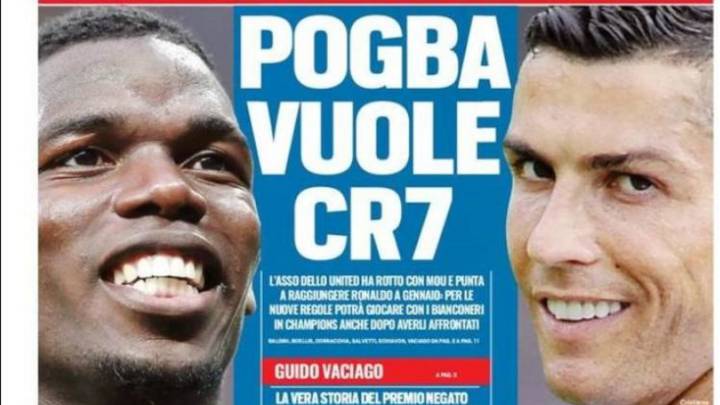 Pogba wants January Juventus return to join Cristiano: Tuttosport