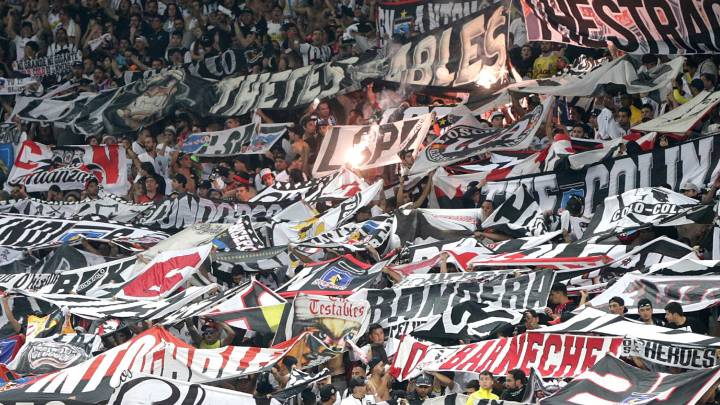 Aficionados del Corinthians durante un partido de su equipo.