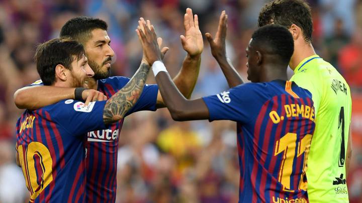Barcelona - Huesca en directo: LaLiga Santander en vivo.