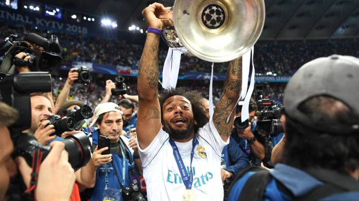 Marcelo: "¿Ir a la Juve? Quiero jugar muchos años aquí".