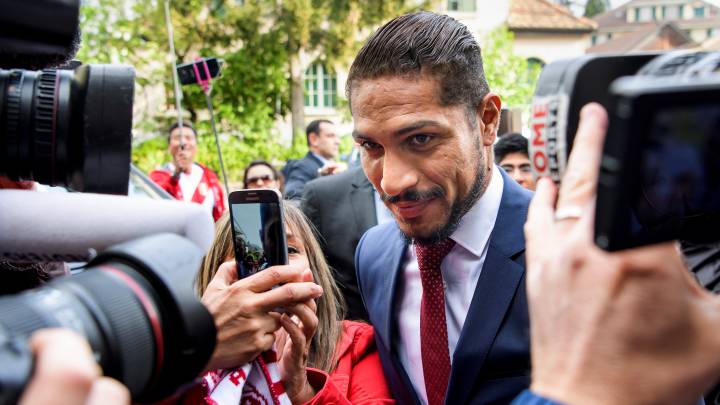 El futbolista peruano Paolo Guerrero.