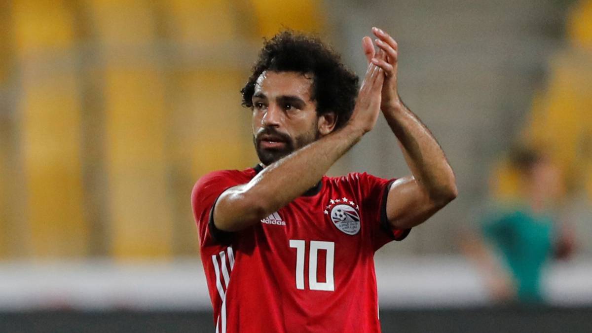 El Egipto de Aguirre y Salgado golea con doblete de Salah