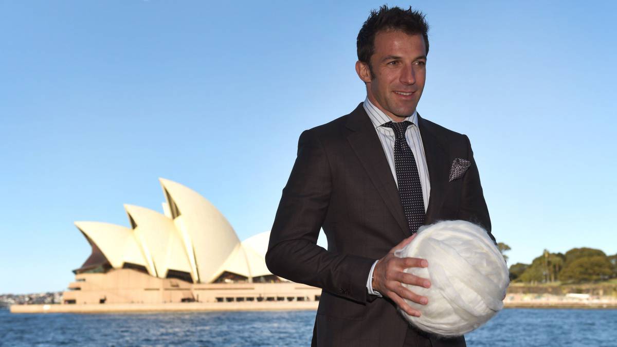 El exjugador de la Juventus Alessandro del Piero