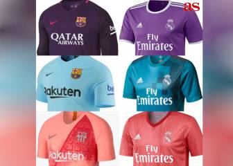 Madrid y Barça, 'unidos' por los mismos colores