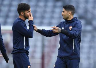 El Sevilla acelera la renovación de Sarabia y Éver Banega
