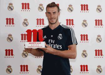 Bale voted Real Madrid's best player of August