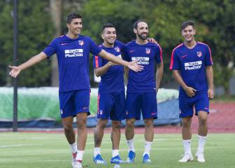 Simeone insiste con Rodrigo y Lemar y sin Godín ante el Eibar