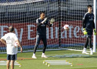 Keylor mejora a Courtois en sus partidos en San Mamés
