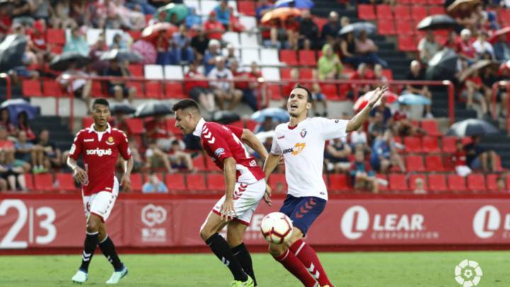 Nàstic 1-0 Osasuna: resumen, gol y resultado del partido