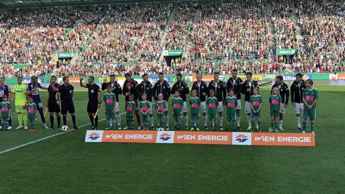 El Rapid de Viena cayó en el derbi ante el Austria Viena.