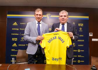 Óscar Arias, presentado como director deportivo del Cádiz