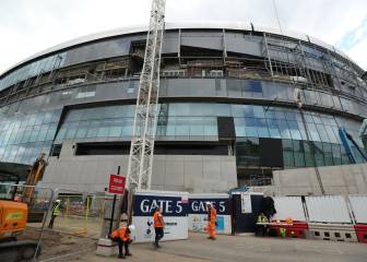 Caos en las obras del estadio del Tottenham: