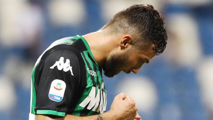Federico Di Francesco celebra su gol ante el Empoli.