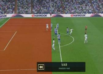 El VAR rectificó a Mateu Lahoz en el gol de Marco Asensio