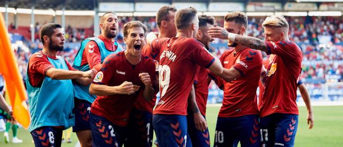 Osasuna se hace fuerte en casa